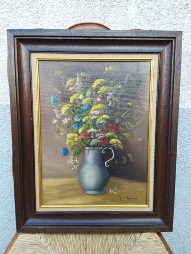 Zdjęcie oferty: Obraz olejny na płótnie 52x42cm