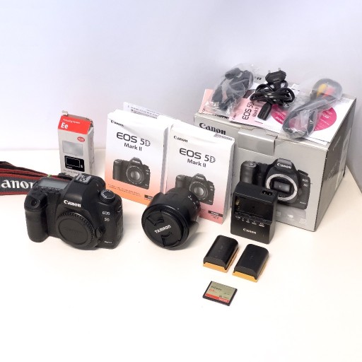 Zdjęcie oferty: Zestaw Canon 5D Mark II z obiektywem