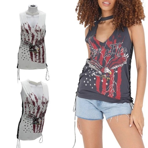 Zdjęcie oferty: BRAVE SOUL top z dekoltem w szpic t-shirt koszulka damska