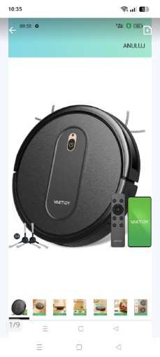 Zdjęcie oferty: Robot odkurzacz Vactidy T6