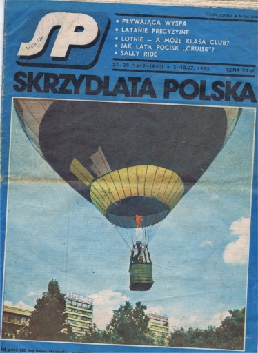 Zdjęcie oferty: Skrzydlata Polska  1983 pakiet 3 szt 4 nr-y