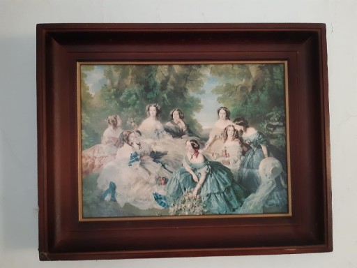 Zdjęcie oferty: F. Winterhalter Cesarzowa Eugenia obraz reprodukcj