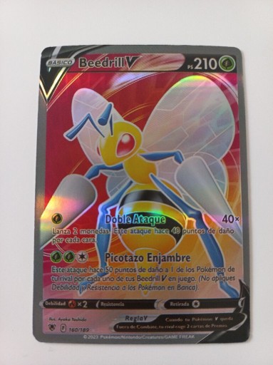 Zdjęcie oferty: Beedrill V 160/189 holo