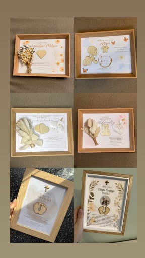 Zdjęcie oferty: Personalizowane Ramki Pamiątkowe