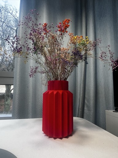 Zdjęcie oferty: Wazon geometryczny 3D z PLA 25 cm – nowoczesna dekoracja, eco design