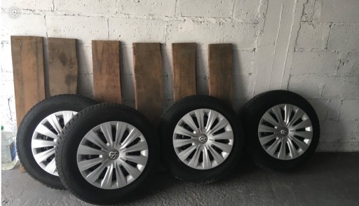 Zdjęcie oferty: Opony 195/65/15 z felgami 5x112- vw golf, passat