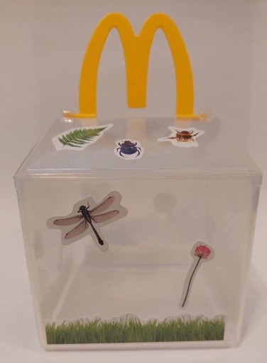 Zdjęcie oferty: Zabawka Pudełko McDonalds natura owady i trawa