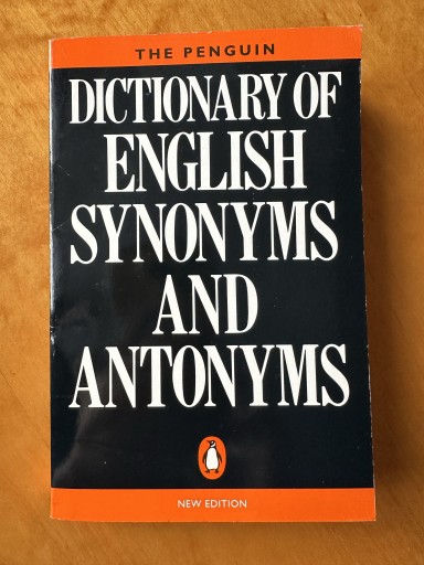 Zdjęcie oferty: Dictionary of English Synonyms and Antonyms