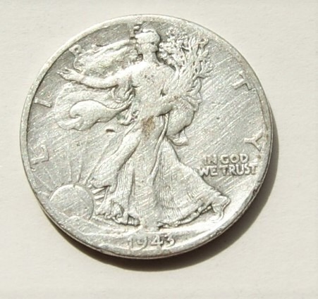 Zdjęcie oferty: 1/2 dolar 1943 D half dollar Walking Liberty 