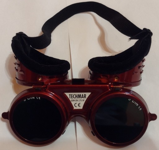 Zdjęcie oferty: Nowe okulary spawalnicze TECHMAR DIN5