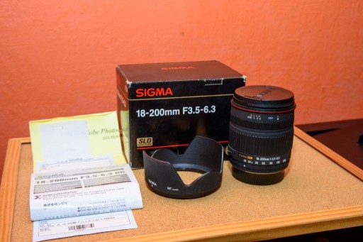 Zdjęcie oferty: Sigma 18-200mm F3.5-6.3 DC bagnet Pentax K