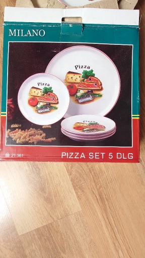Zdjęcie oferty: talerz do pizzy zestaw 5 sztuk nowe milano