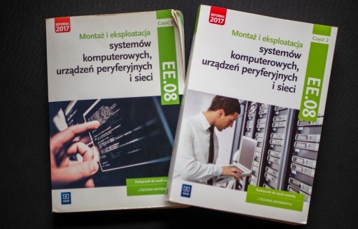 Zdjęcie oferty: Podręcznik WSIP EE.08 Technik Informatyk CZ 2 i 3