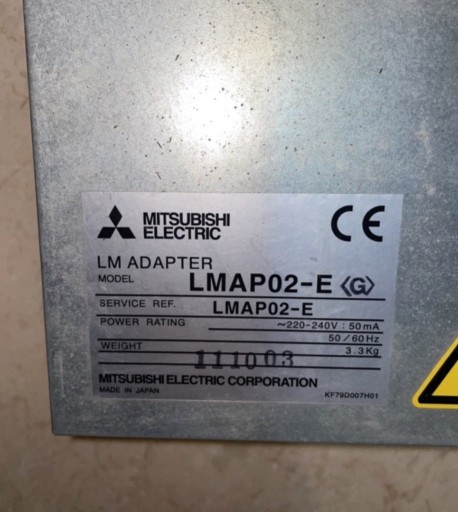 Zdjęcie oferty: Mitsubishi LM Adapter LMAP02-EMitsubishi LM Adapte