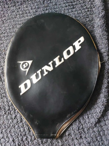 Zdjęcie oferty: Dunlop, pokrowiec retro na rakietę tenisową