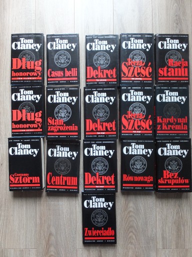 Zdjęcie oferty: Tom Clancy i inni - kolekcja - czarna seria