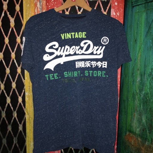 Zdjęcie oferty: Koszulka T-shirt z nadrukiem Superdry Vintage [M]