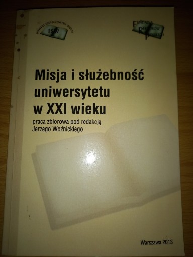 Zdjęcie oferty: Misja i służebność uniwersytetu w XXI wieku