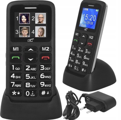 Zdjęcie oferty: TELEFON LTC DLA SENIORA DUŻE KLAWISZE ZE STACJĄ ŁADUJĄCĄ CZYTELNY ŁATWY