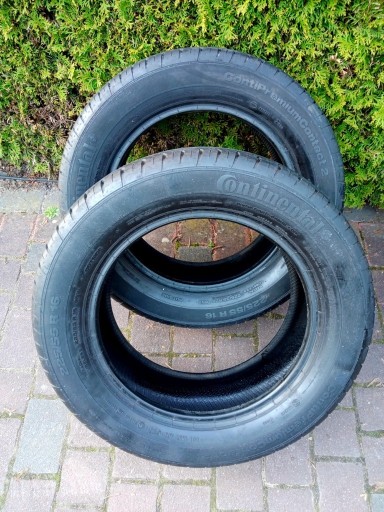 Zdjęcie oferty: Opony letnie 6,4 / 7,2mm Continental 255/55R16 V