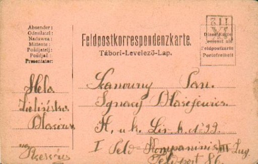 Zdjęcie oferty: 1916 - Błażowa (Rzeszów) - kamufl.st.okręg. IX-112