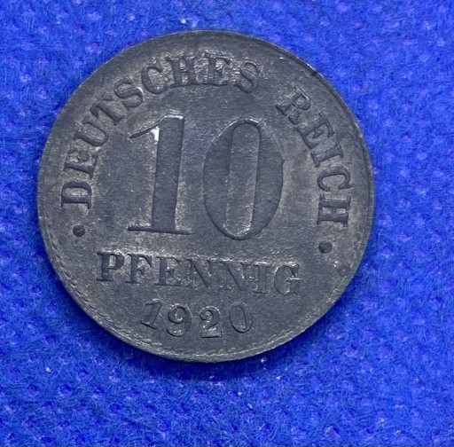 Zdjęcie oferty: Niemcy - 10 pfennig 1920