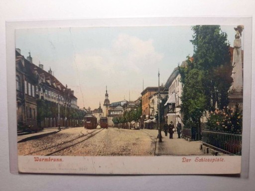 Zdjęcie oferty: CIEPLICE ZDRÓJ Warmbrunn Schlossplatz tramwaj 1907