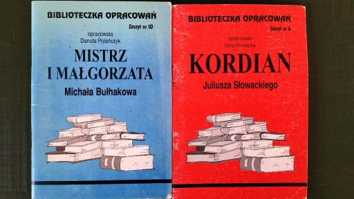 Zdjęcie oferty: Kordian. Mistrz i Małgorzata lektury