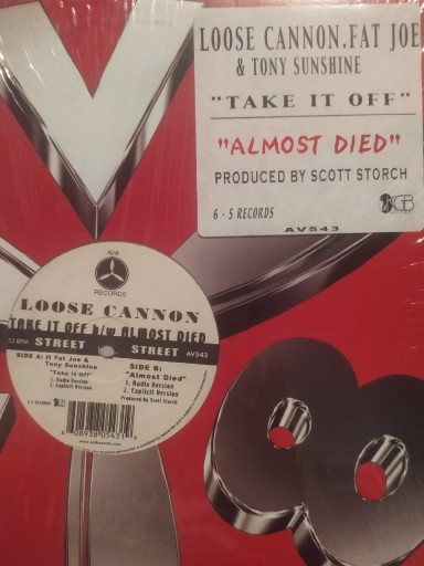 Zdjęcie oferty: Loose Cannon Take It Off / Almost Died single '12