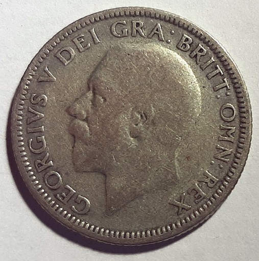 Zdjęcie oferty: S12 - Wielka Brytania, 1 szyling, 1932, Jerzy V