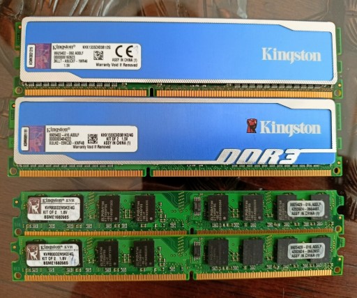 Zdjęcie oferty: Pamięci do komputera DDR3 i DDR2
