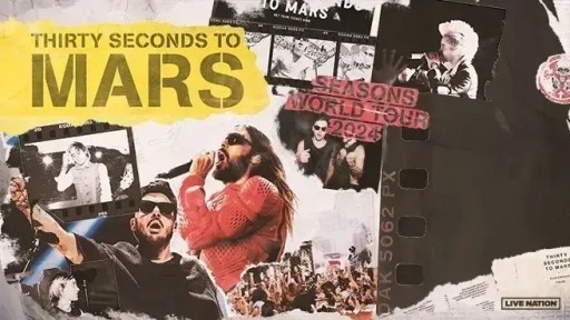 Zdjęcie oferty: 2 bilety na koncert Thirty Seconds To Mars Kraków