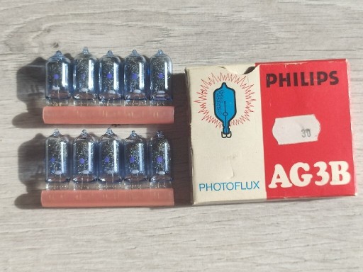 Zdjęcie oferty: Żarówki spaleniowe PHILIPS AG3B 10szt. błyskowe