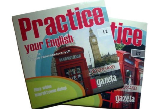 Zdjęcie oferty: 2CD Kurs angielskiego Practice your English NOWY