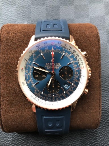 Zdjęcie oferty: BREITLING NAVITIMER ROSE GOLD 1B01 Chronograph 43