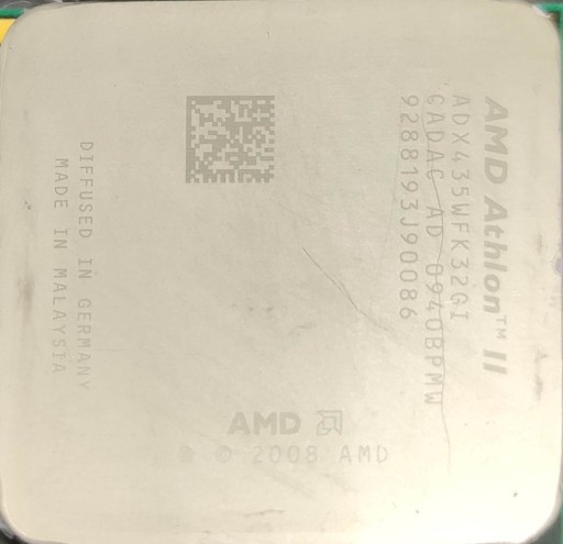 Zdjęcie oferty: Procesor AMD Athlon II x3 435