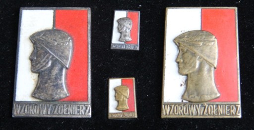 Zdjęcie oferty: Komplet odznak Wzorow Żolnierz wz.1961