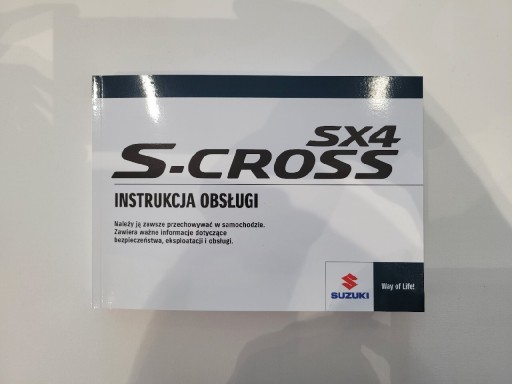 Zdjęcie oferty: Instrukcja obsługi Suzuki S-Cross