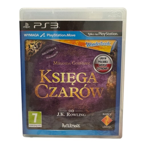 Zdjęcie oferty: GRA NA PS3 KSIĘGA CZARÓW