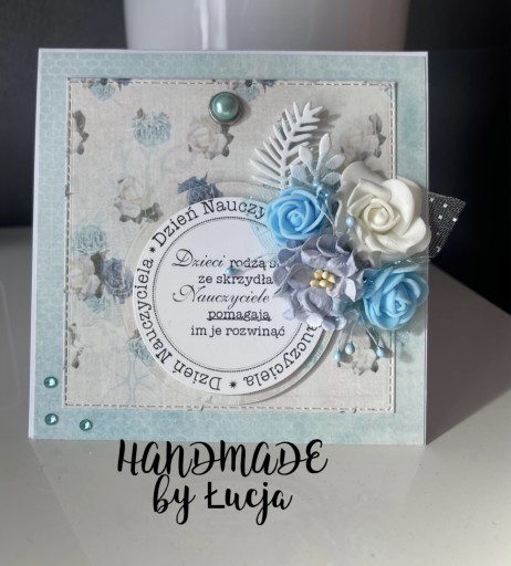 Zdjęcie oferty: Kartka na Dzień Nauczyciela HANDMADE