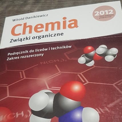 Zdjęcie oferty: Podręcznik; Chemia związki organiczne