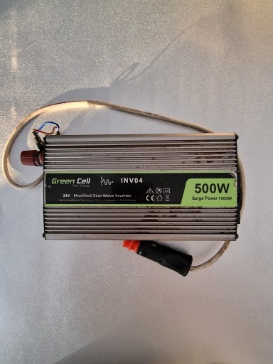 Zdjęcie oferty: Przetwornica samochodowa Green Cell 24V do 230V