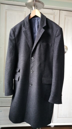 Zdjęcie oferty: Płaszcz jesienny wełna kaszmir NEXT Signature XL