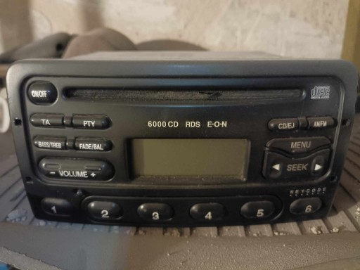 Zdjęcie oferty: Radio samochodowe ford cd z kodem