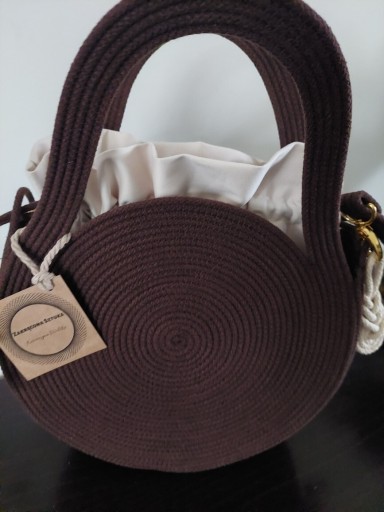 Zdjęcie oferty: Torebka szyta ze sznurka