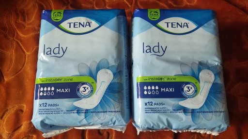 Zdjęcie oferty: Podpaski chłonne TENA Lady MAXI nowe 2x12 sztuk