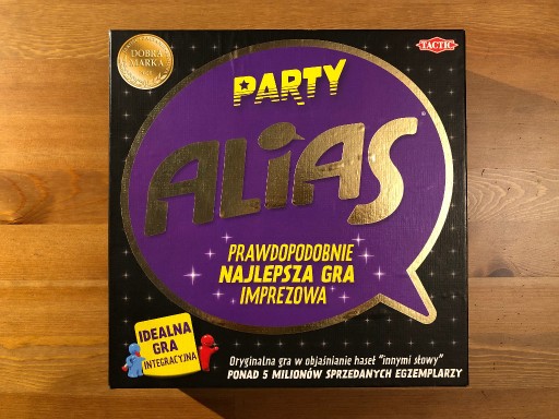 Zdjęcie oferty: Gra planszowa Alias Party - gra imprezowa