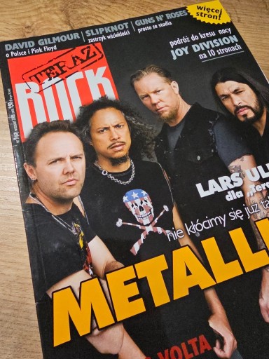 Zdjęcie oferty: Teraz Rock 9 (67) wrzesień 2008 - Metallica
