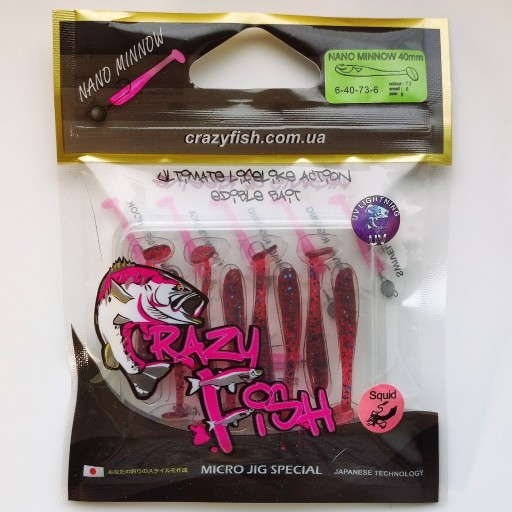 Zdjęcie oferty: Crazy Fish Nano Minnow 1,6" imitacja narybku