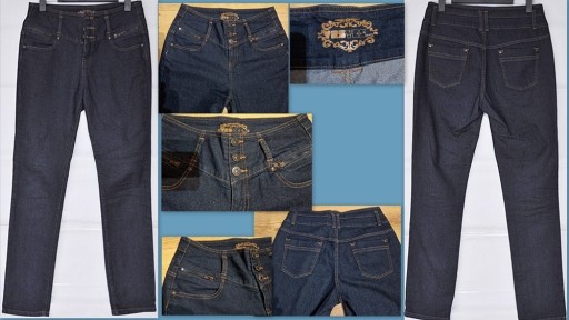 Zdjęcie oferty: YES YES  jeans z wysokim stanem 40/12 bdb stan